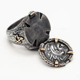 Alexander the Great - "The Visionary" Hammered Ring