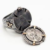 Alexander the Great - "The Visionary" Hammered Ring