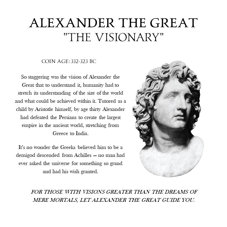 Alexander the Great - "The Visionary" Hammered Ring